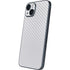White Carbon Fiber Specialty Texture Material iPhone 13 Skin